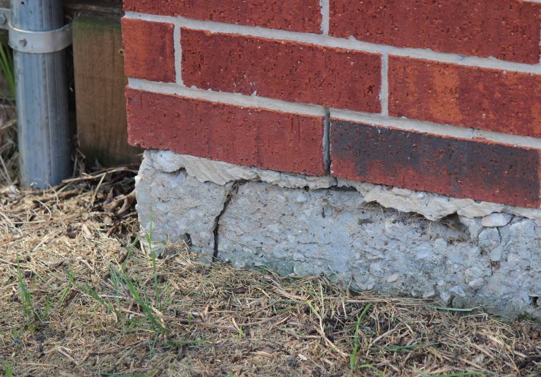 Fissure de fondation Jonquière